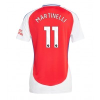 Koszulka piłkarska Arsenal Gabriel Martinelli #11 Strój Domowy dla kobiety 2024-25 tanio Krótki Rękaw